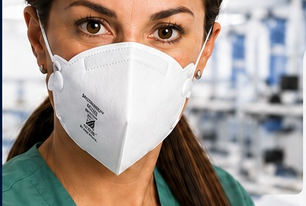 SpectraShield™ antimicrobial N95 respirator mask