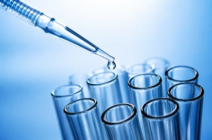 Laboratory test tubes